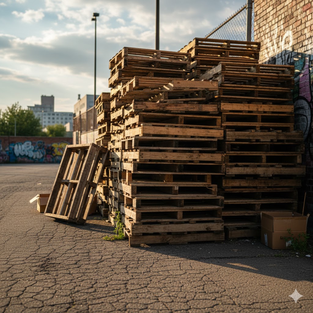 Industrial pallet services